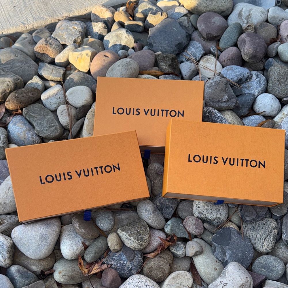 Louis Vuitton Vibrant Orange Box Trio